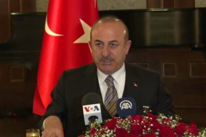 &Ccedil;avuşoğlu'dan skandal haritaya ilişkin a&ccedil;ıklama
