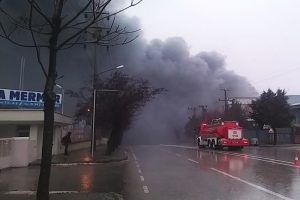 Organize Sanayi B&ouml;lgesi'nde korkutan yangın