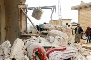 İdlib'de yıkım var!