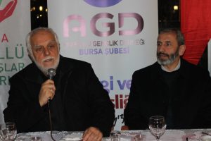Bursa Gönüllü Kuruluşlar Platformu, Akif Köten'i konuk etti