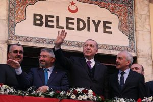 Cumhurbaşkanı Erdoğan'dan Çorum Belediyesi'ne ziyaret
