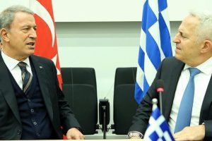 Milli Savunma Bakanı Akar Yunan mevkidaşıyla görüştü