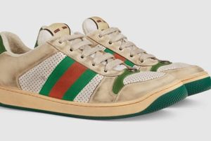 Gucci'nin 4600 TL'lik kirli ayakkabısı eleştiri ve alay konusu oldu