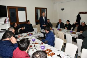 Bursa İneg&ouml;l Bereket Sofrası Hacı Yusuf Şahin Camisinde kuruldu