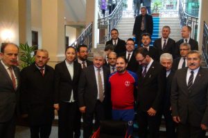 Gen&ccedil;lik ve Spor Bakanı Kasapoğlu Hatay'da