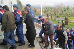 Bursa'da dozerli kaçak kazıya çifte tutuklama