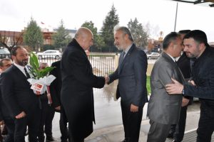 Bursa'da MHP heyetinden İTSO'ya&nbsp;ziyaret