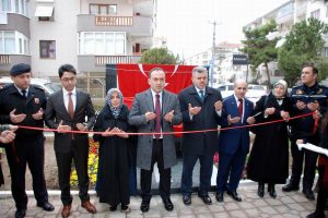 Bursa Mudanyalı şehidin ismi &ccedil;eşmeyle yaşayacak