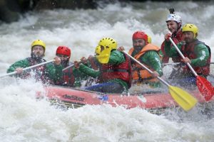 Melen &Ccedil;ayı'nda rafting sezonu a&ccedil;ıldı