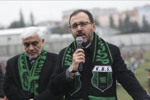 Kasapoğlu: 5 bine yakın spor tesisimiz var