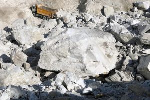 Milas'ta maden ocağında g&ouml;&ccedil;&uuml;k