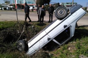Takla atan ara&ccedil; &ccedil;ukura d&uuml;şt&uuml;!