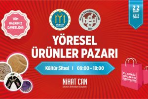 El emeği g&ouml;z nuru &uuml;r&uuml;nler "Y&ouml;resel &Uuml;r&uuml;nler Pazarında"