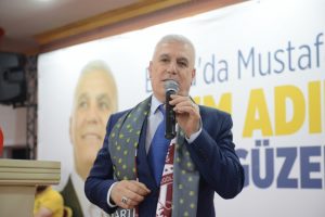 Bursa B&uuml;y&uuml;kşehir Belediye Başkan Adayı Bozbey: İneg&ouml;l'e geldim rayları arıyorum