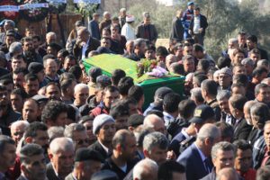 Maden sahasında hayatını kaybeden iş&ccedil;i toprağa verildi