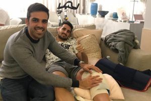 Sivasspor'da Hugo Vieria'nın tedavisi s&uuml;r&uuml;yor