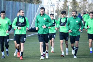 Atiker Konyaspor, Kayserispor ma&ccedil;ı hazırlıklarına devam etti