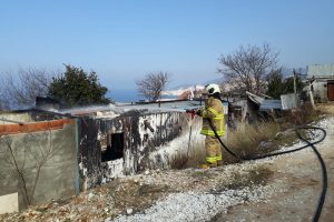 Mermer ocağında korku dolu anlar