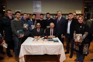 AK Parti Başkan Adayı Ebubekir Taşy&uuml;rek se&ccedil;im &ccedil;alışmalarına devam ediyor