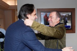 Nuno Gomes, Fatih Terim'i ziyaret etti