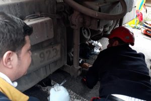 Panik anları! Kurtarmak i&ccedil;in seferber oldular