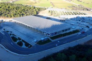G&uuml;neş enerjili otogar a&ccedil;ıldı
