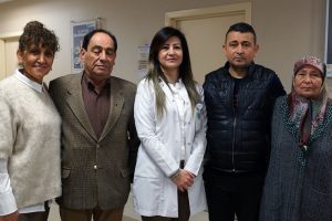İki ailenin '&ccedil;apraz nakil' kardeşliği