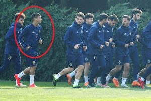 Fenerbah&ccedil;e antrenmanında s&uuml;rpriz isim