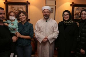 Diyanet İşleri Başkanı Erbaş'tan '&Ouml;yk&uuml; Arin' &ccedil;ağrısı