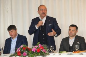 &Ccedil;avuşoğlu, "T&uuml;rkiye yansa, yıkılsa mutlu olacaklar var"