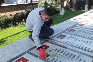 Bursa'da lise &ouml;ğrencilerinden anlamlı etkinlik