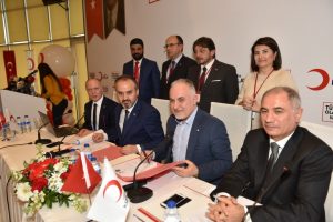 Bursa B&uuml;y&uuml;kşehir'den Kızılay'a 'kan' aracı