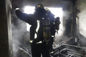 Bursa'da soba yangını bir evi k&uuml;l etti