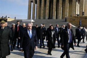 TBMM Başkanı Şentop'tan Anıtkabir'e ziyaret