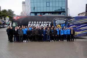 Karacabey Belediyespor'dan Onursal Başkan'a 2. Lig s&ouml;z&uuml;