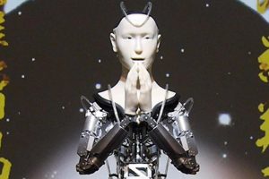Keşiş robot gen&ccedil;lere Budizm eğitimi verecek