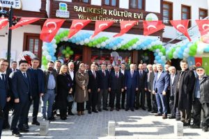 Ankara'da 'Balıkesir K&uuml;lt&uuml;r Evi' a&ccedil;ıldı