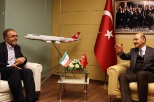 Bakan Soylu, H&uuml;seyin Z&uuml;lfikari'yi kabul etti