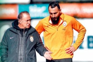 Fatih Terim, Mitroglou ve Onyekuru'yla g&ouml;r&uuml;şt&uuml;