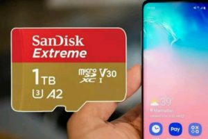SanDisk 1 TB microSD bellek kartını duyurdu!