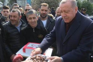 Cumhurbaşkanı Erdoğan'a doğum g&uuml;n&uuml; s&uuml;rprizi