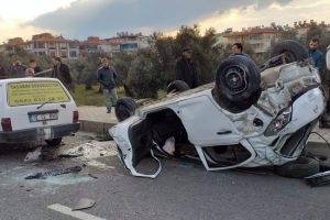 Taklalar atarak karşı y&ouml;ne u&ccedil;tu