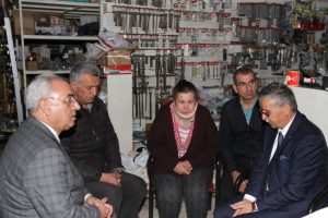 DSP Genel Başkanı Aksakal'dan kayıp Buse'nin ailesine ziyaret