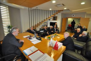 Bursa'da gazilerden İTSO'ya Ziyaret