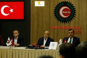 Hak-İş Genel Başkanı Arslan: 28 Şubat'a destek olanlar yargı &ouml;n&uuml;ne &ccedil;ıkarılmalı