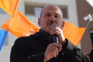 Bakan Soylu, Beylikd&uuml;z&uuml;'nde halka hitap etti