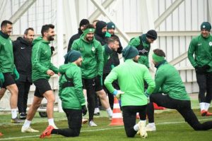 Atiker Konyaspor'da G&ouml;ztepe ma&ccedil;ı hazırlıkları s&uuml;rd&uuml;