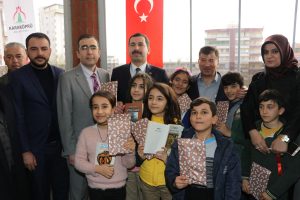 Şanlıurfa'da okuma salonu hizmete sunuldu