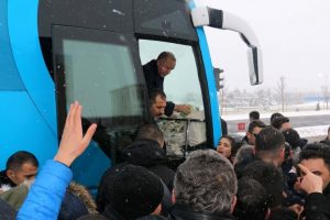 Erzurumlulardan Cumhurbaşkanı Erdoğan'a sevgi seli