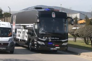 Beşiktaş kafilesi Kayseri'ye gitti